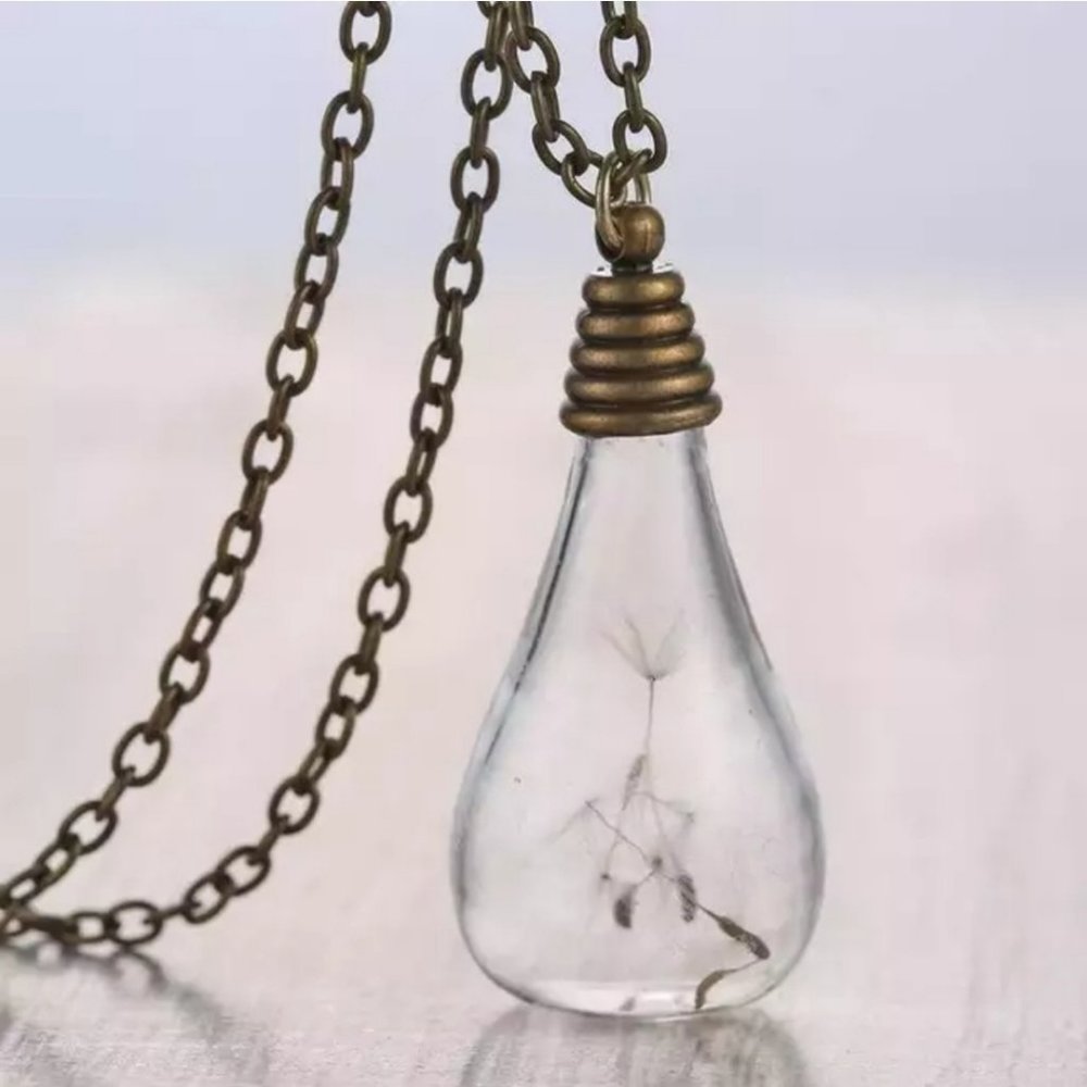 28372 Dandelion Seed Necklace - Picture 3 of 4